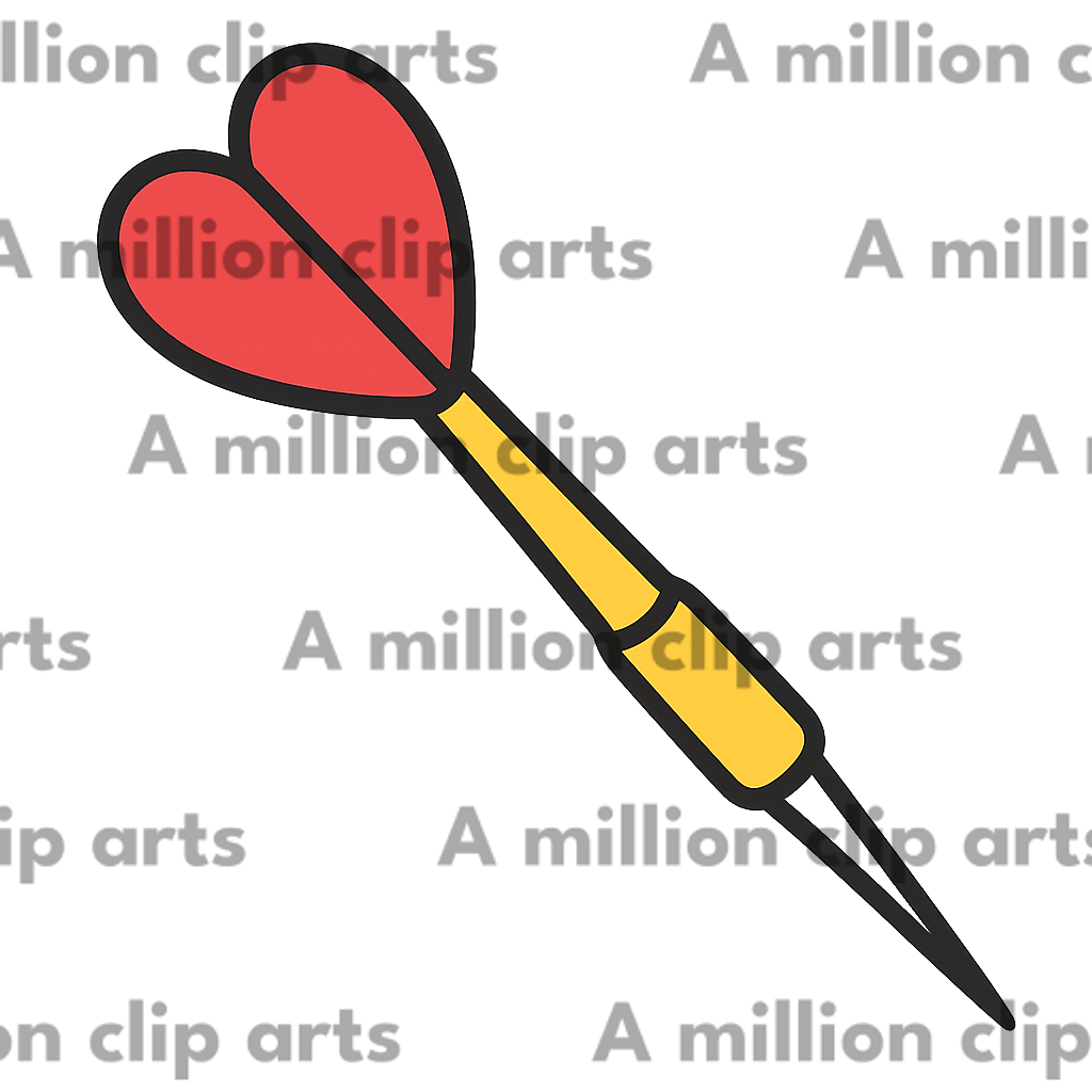 Heart Dart clipart