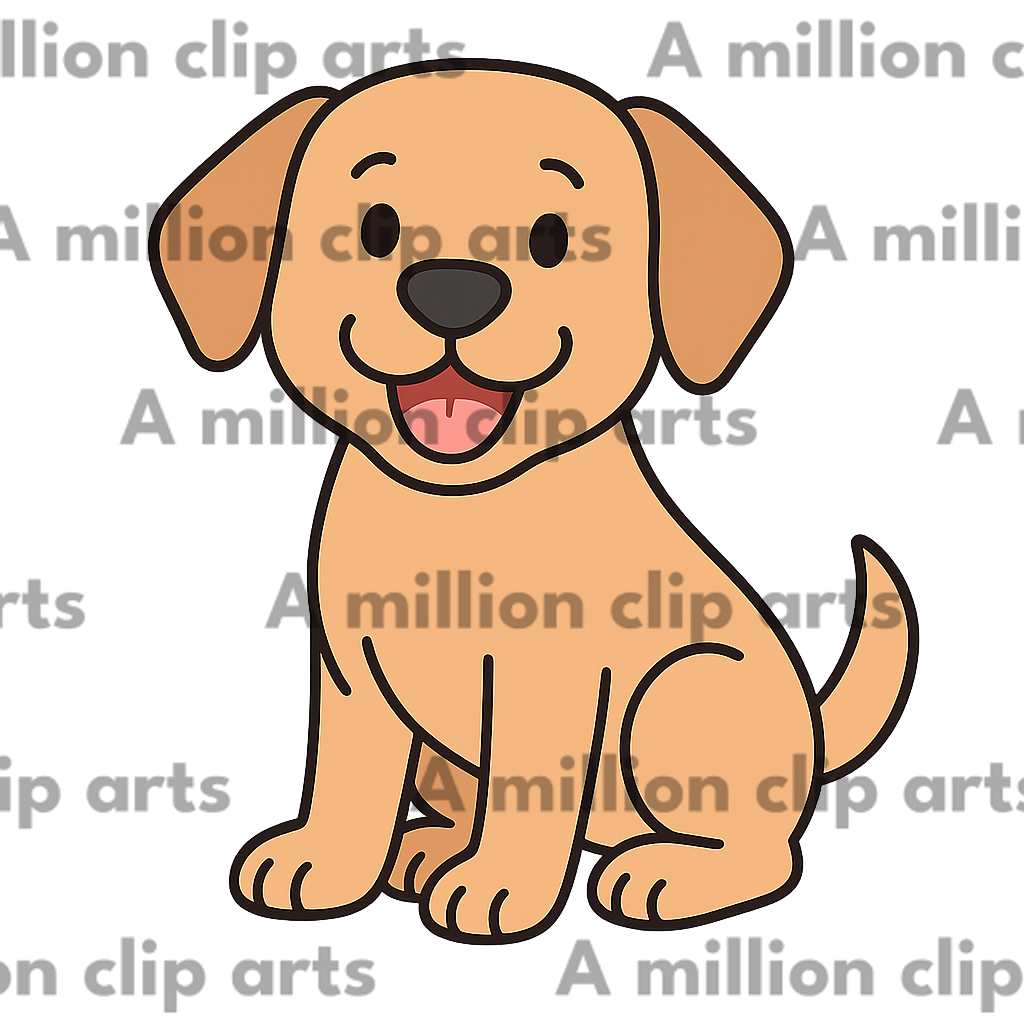 Happy Dog clipart