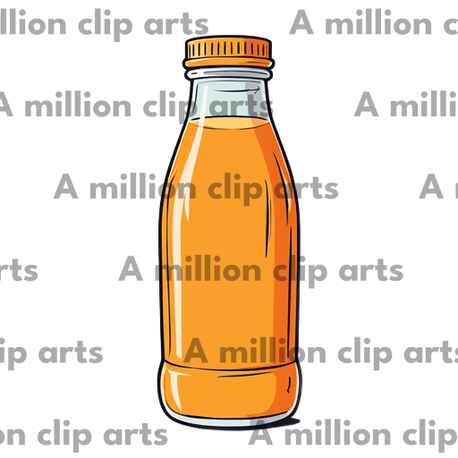 Juice Bottle clipart