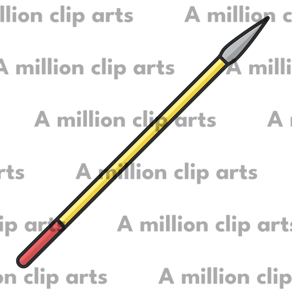 Spear Illustration clipart