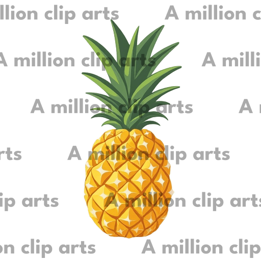 Pineapple Clip clipart