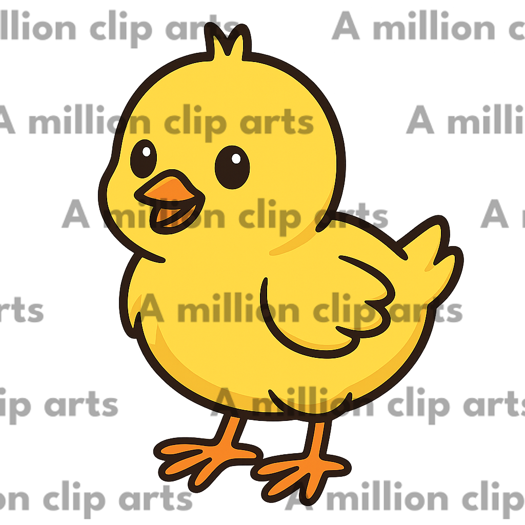 Cute Chick clipart