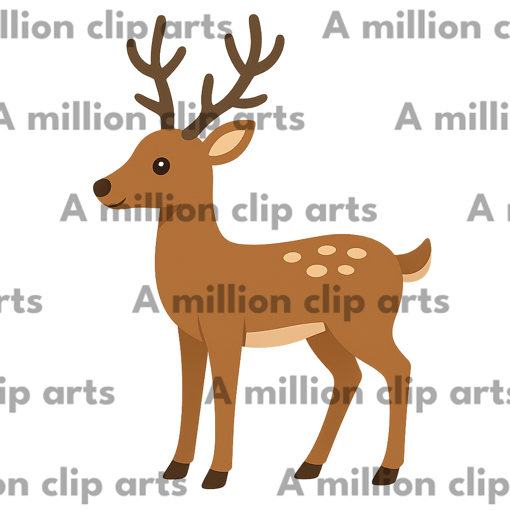 Cute Deer clipart