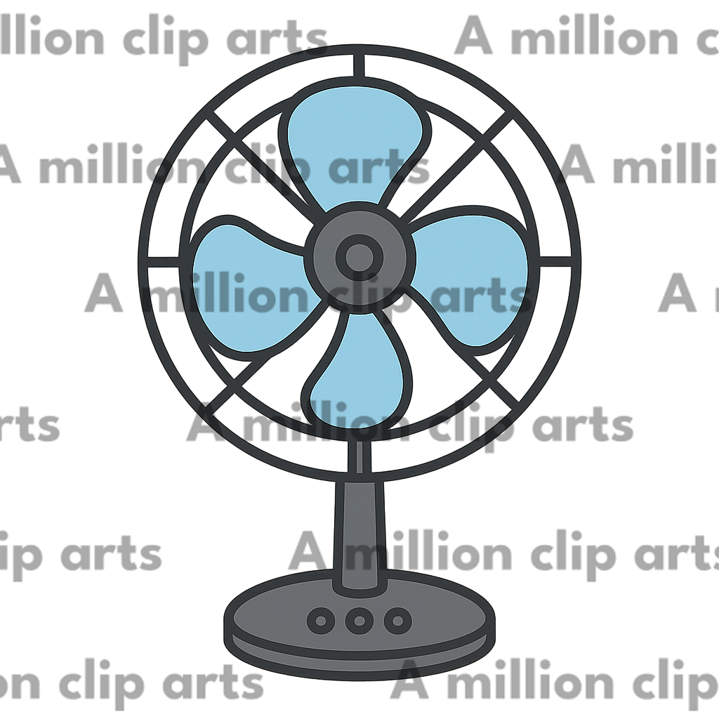 Vintage Fan clipart