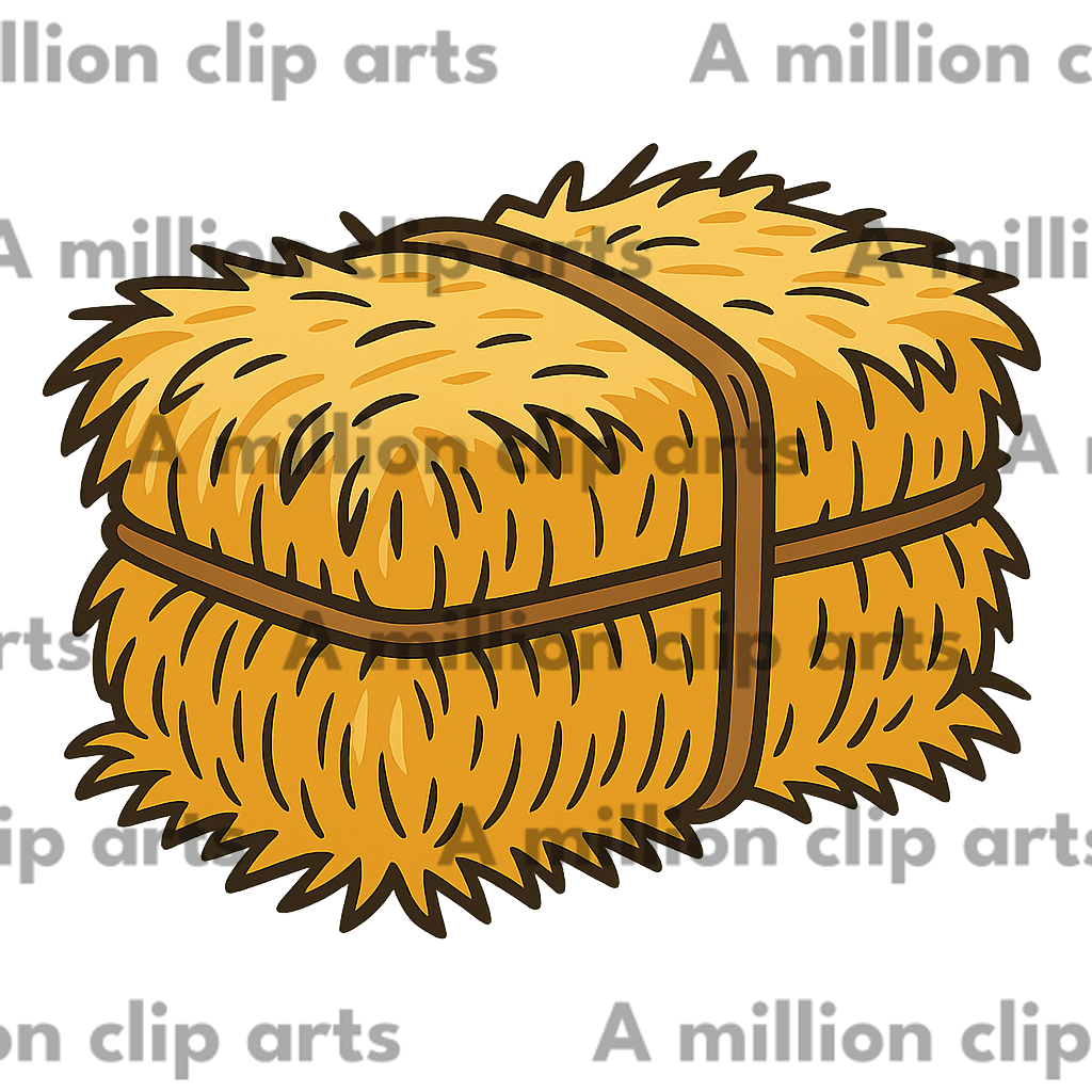 Straw Bundle clipart