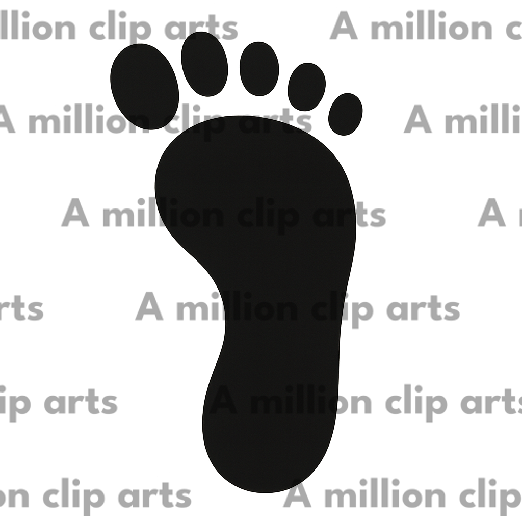 Footprint Icon clipart