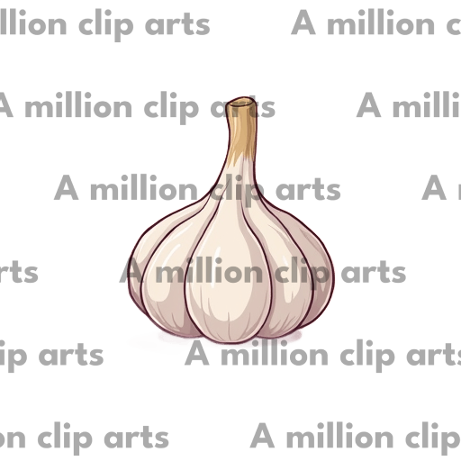 Garlic Bulb clipart