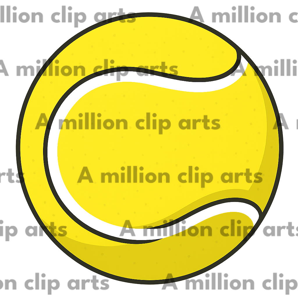 Tennis Ball clipart