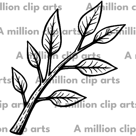 Leafy Branch clipart