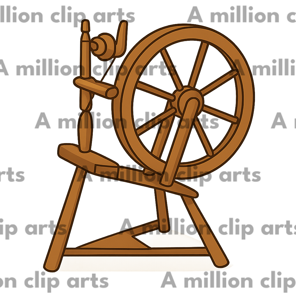 Spinning Wheel clipart