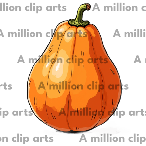 Orange Pumpkin clipart