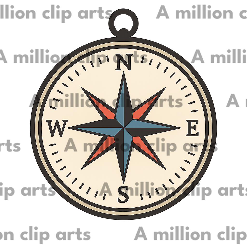 Compass Icon clipart
