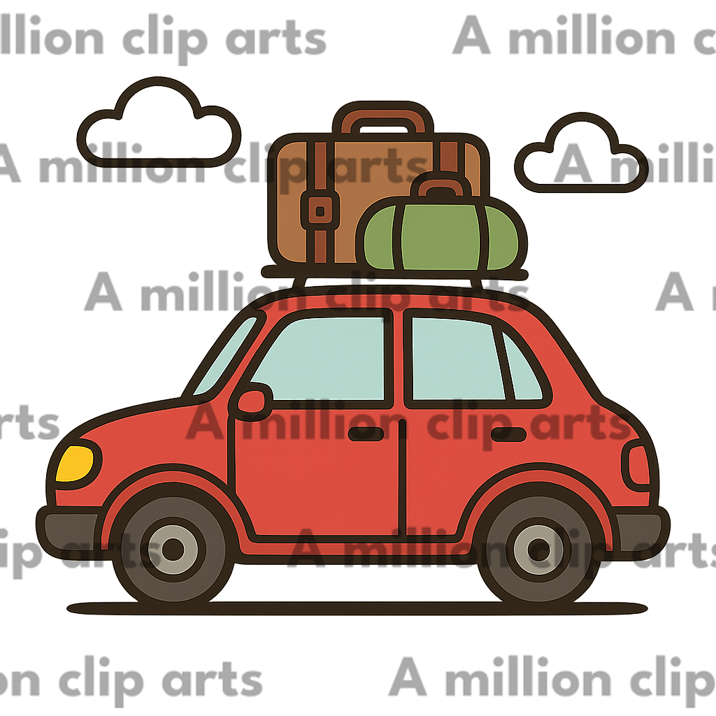 Car Travel clipart