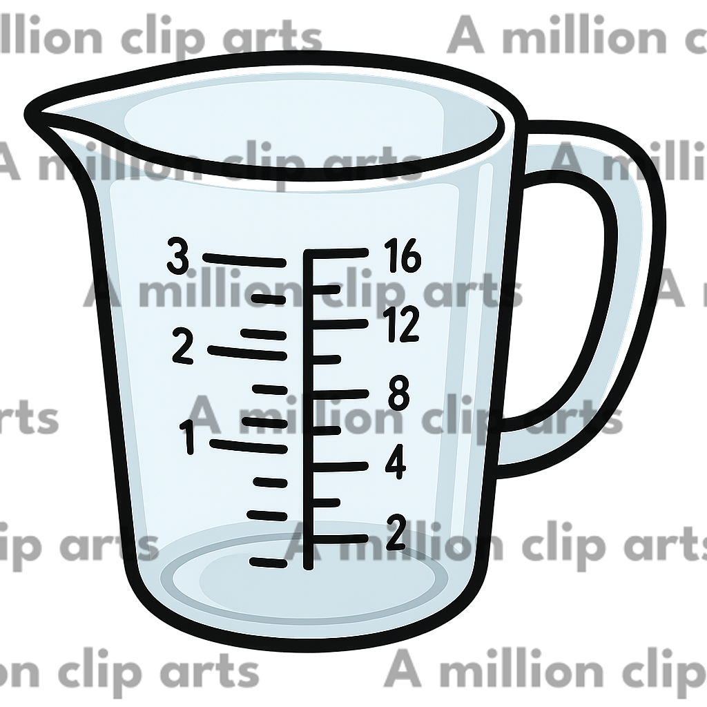 Measuring Cup clipart