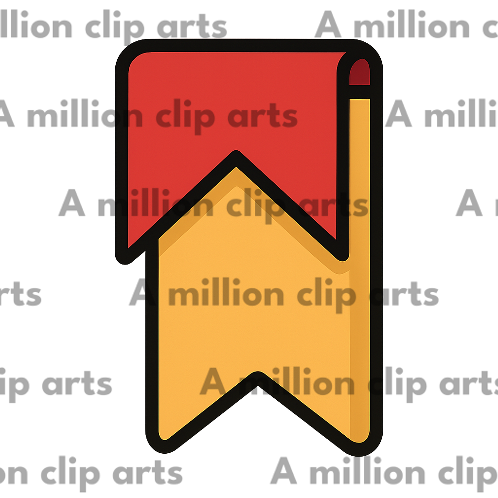 Stylized Bookmark clipart