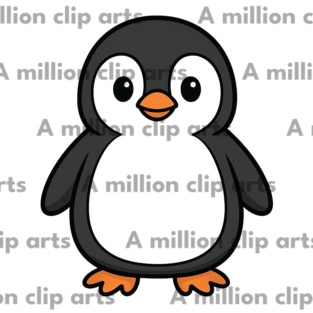 Cute Penguin clipart