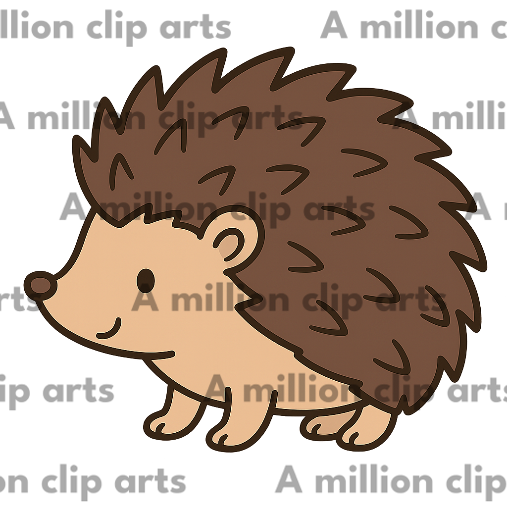 Cute Hedgehog clipart