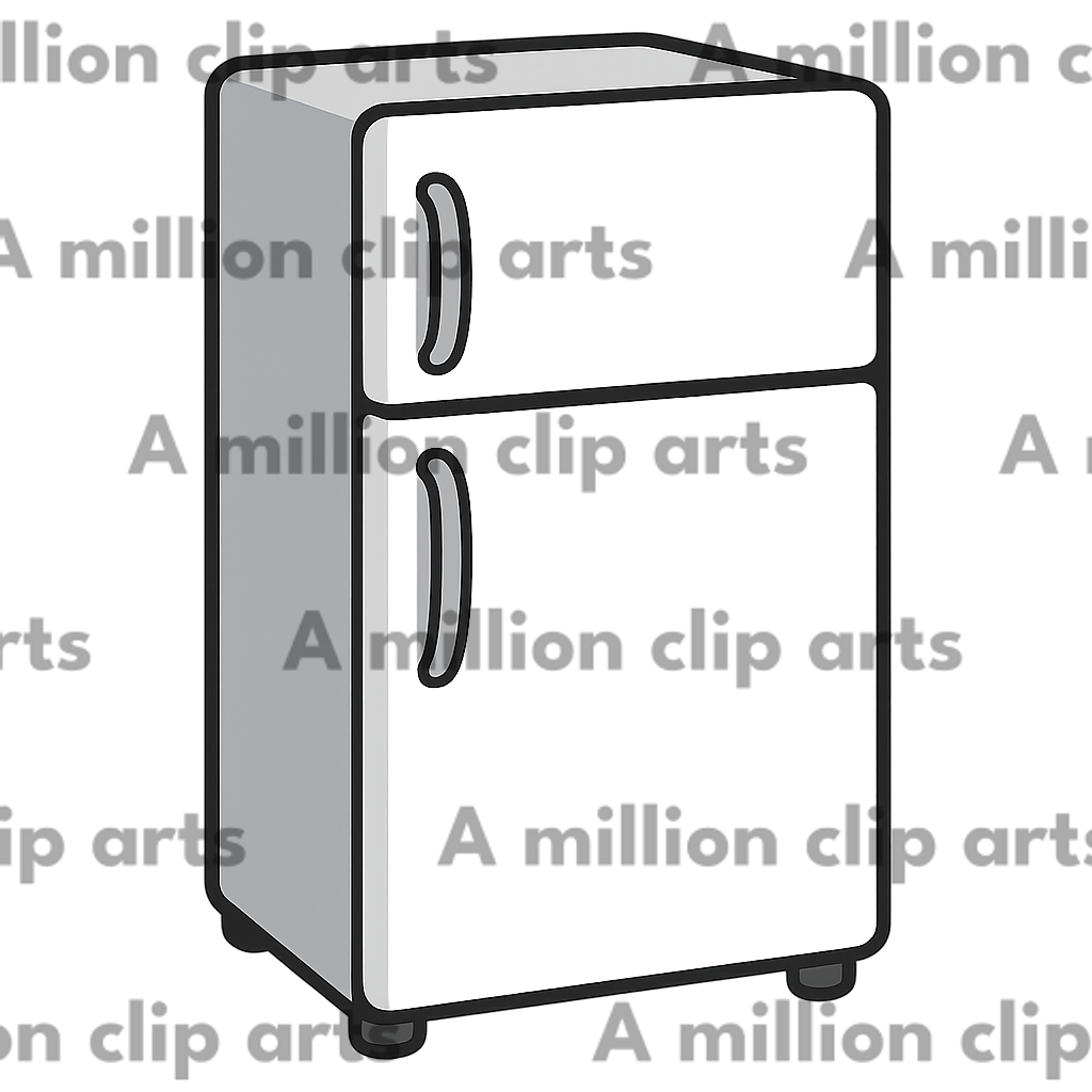Refrigerator Clipart clipart