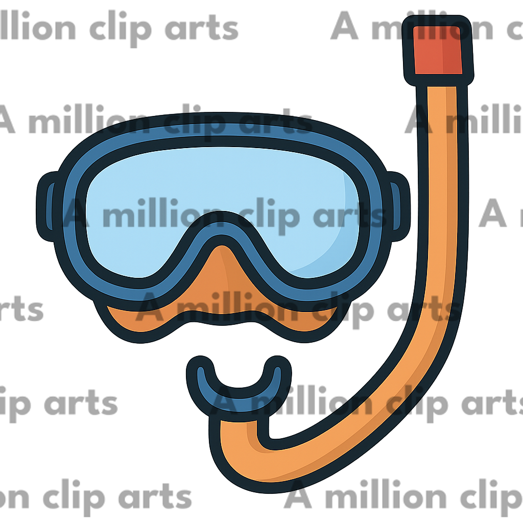 Snorkel Gear clipart