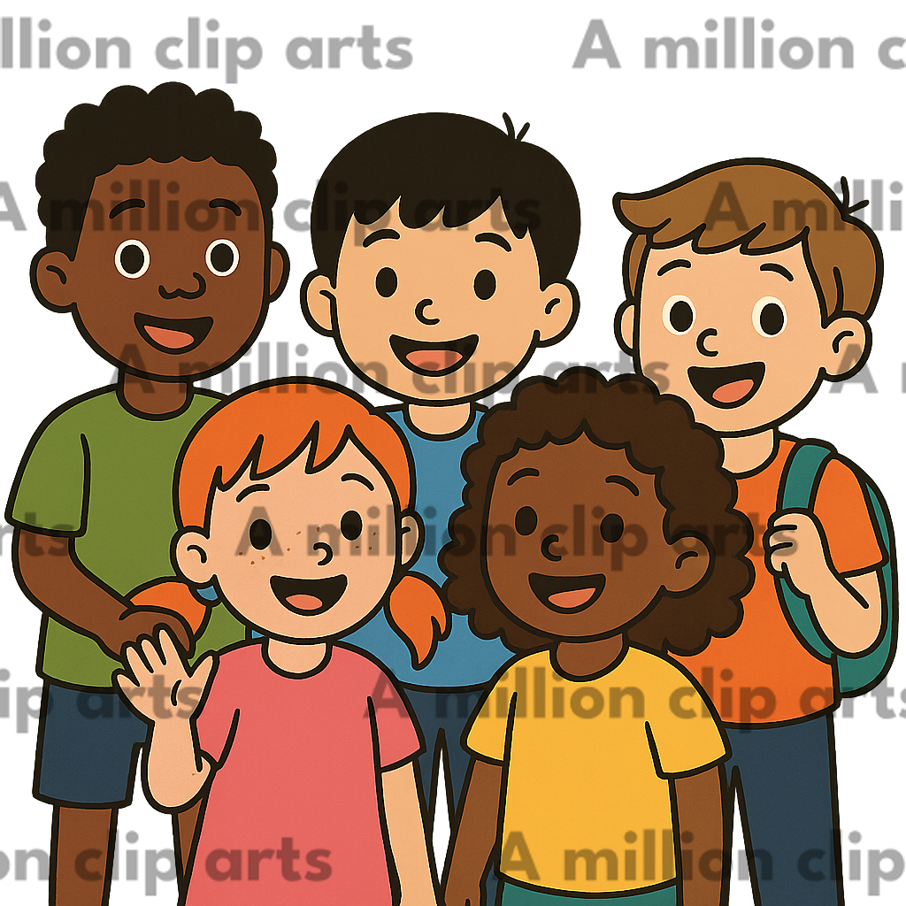 Happy Kids clipart