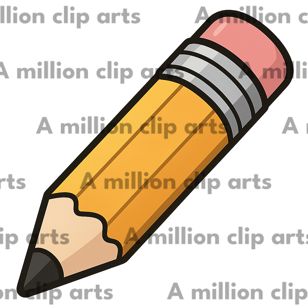Yellow Pencil clipart