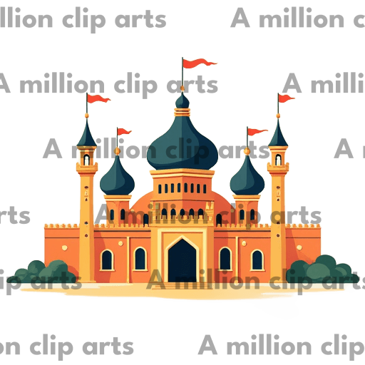 Castle Illustration clipart