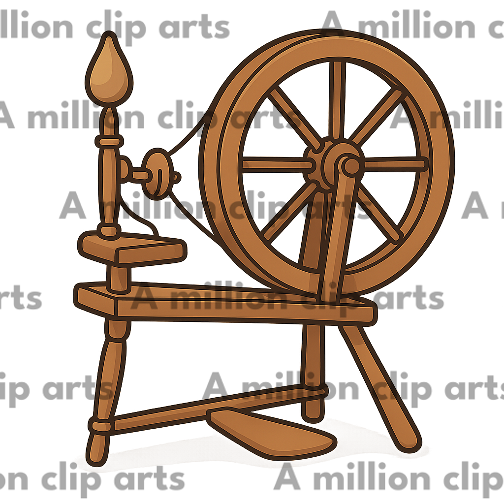 Spinning Wheel clipart