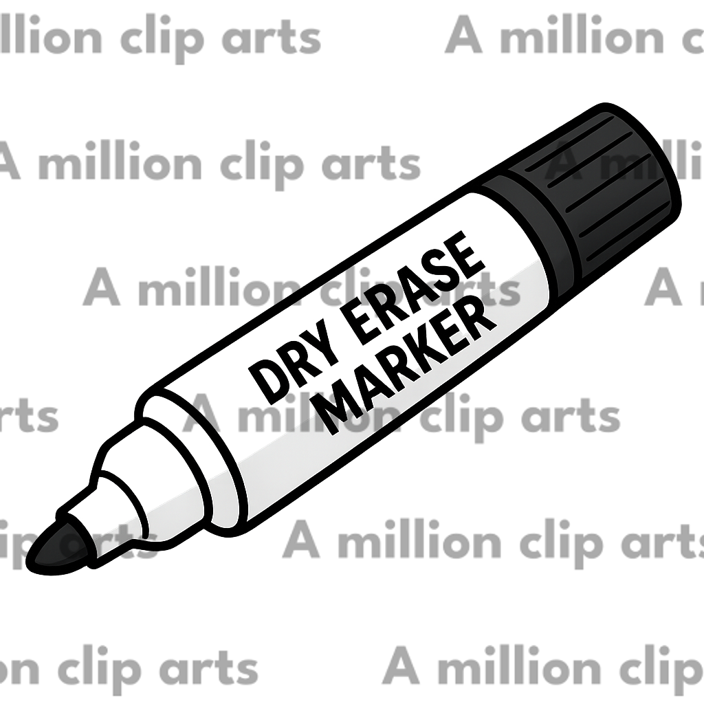 Dry Erase Marker clipart