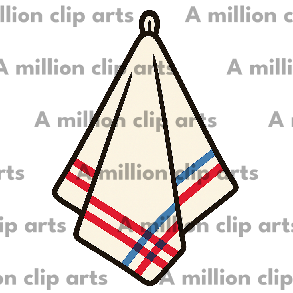 Kitchen Towel clipart