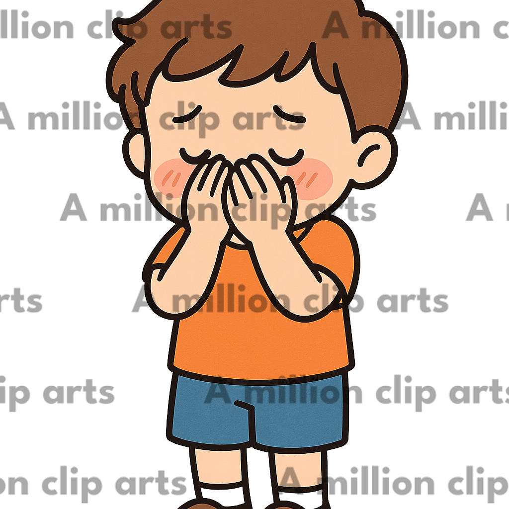 Sad Boy clipart