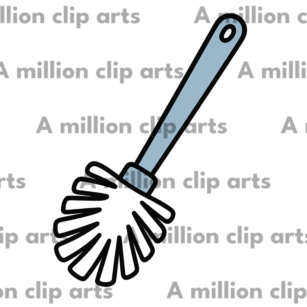 Toilet Brush clipart