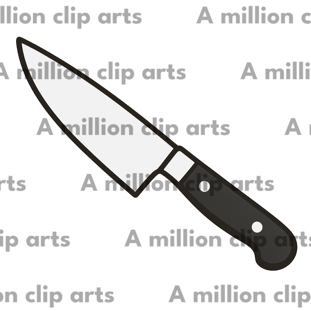 Kitchen Knife clipart