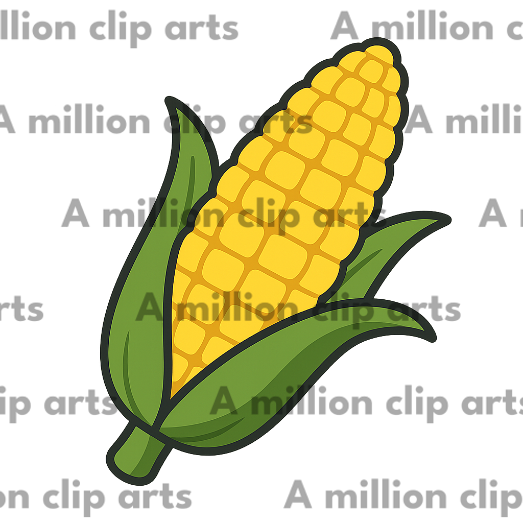 Corn Illustration clipart