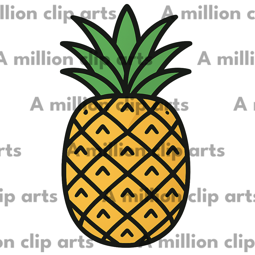Pineapple Clipart clipart