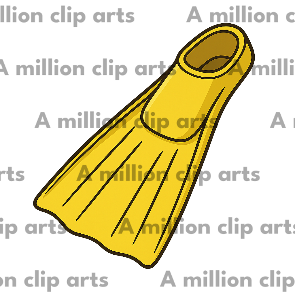 Swim Fin clipart