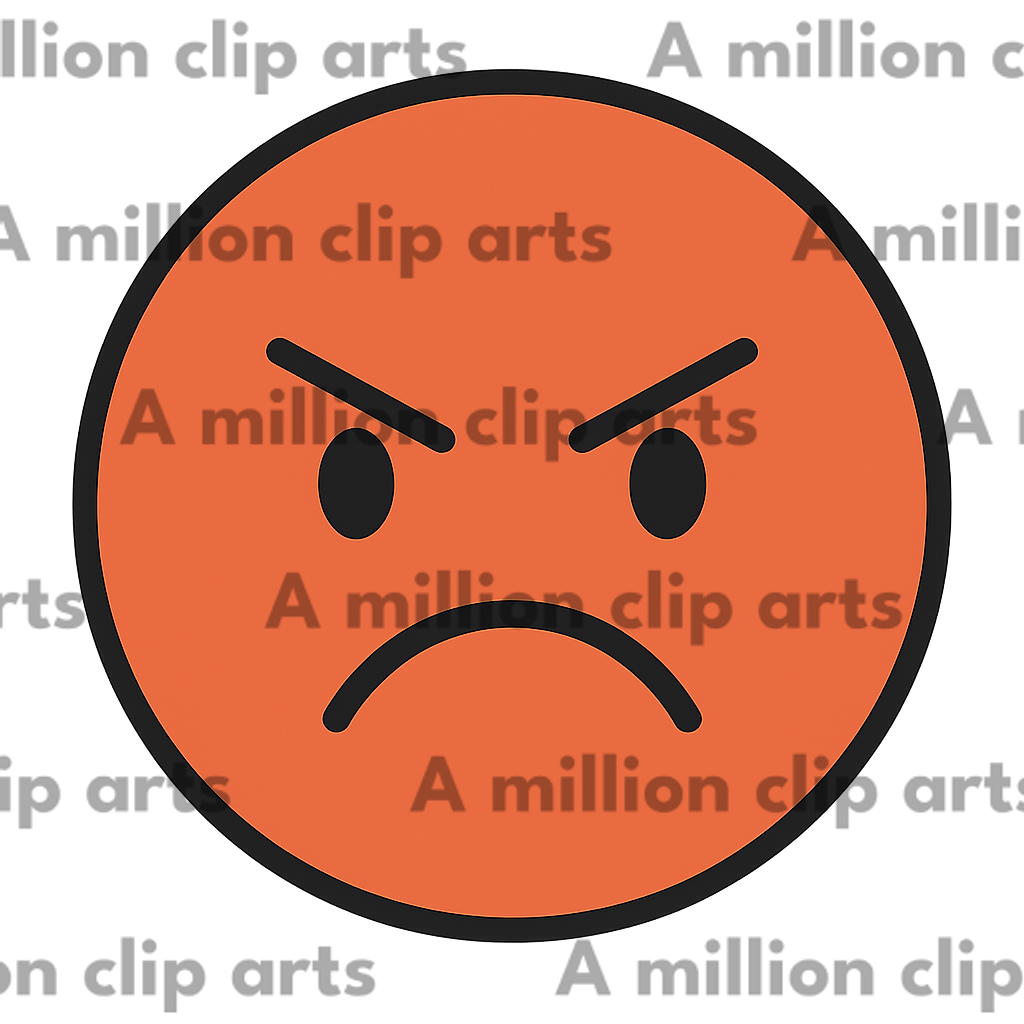 Angry Emoji clipart