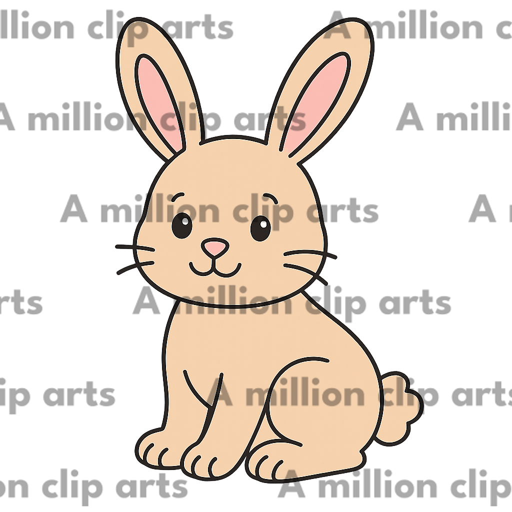 Cartoon Rabbit clipart