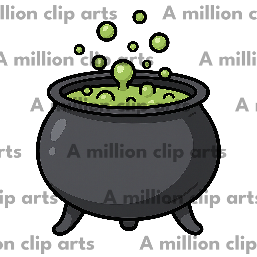 Bubbling Cauldron clipart