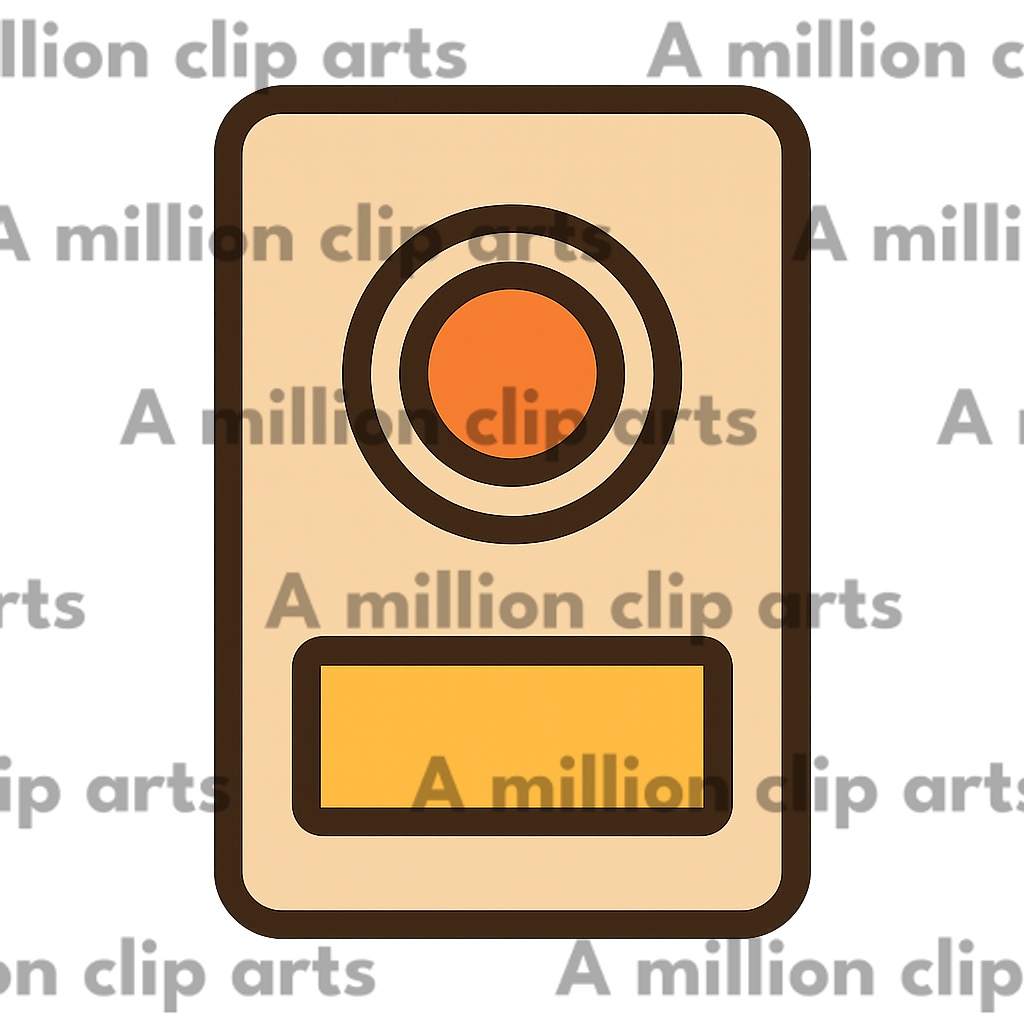 Doorbell Icon clipart
