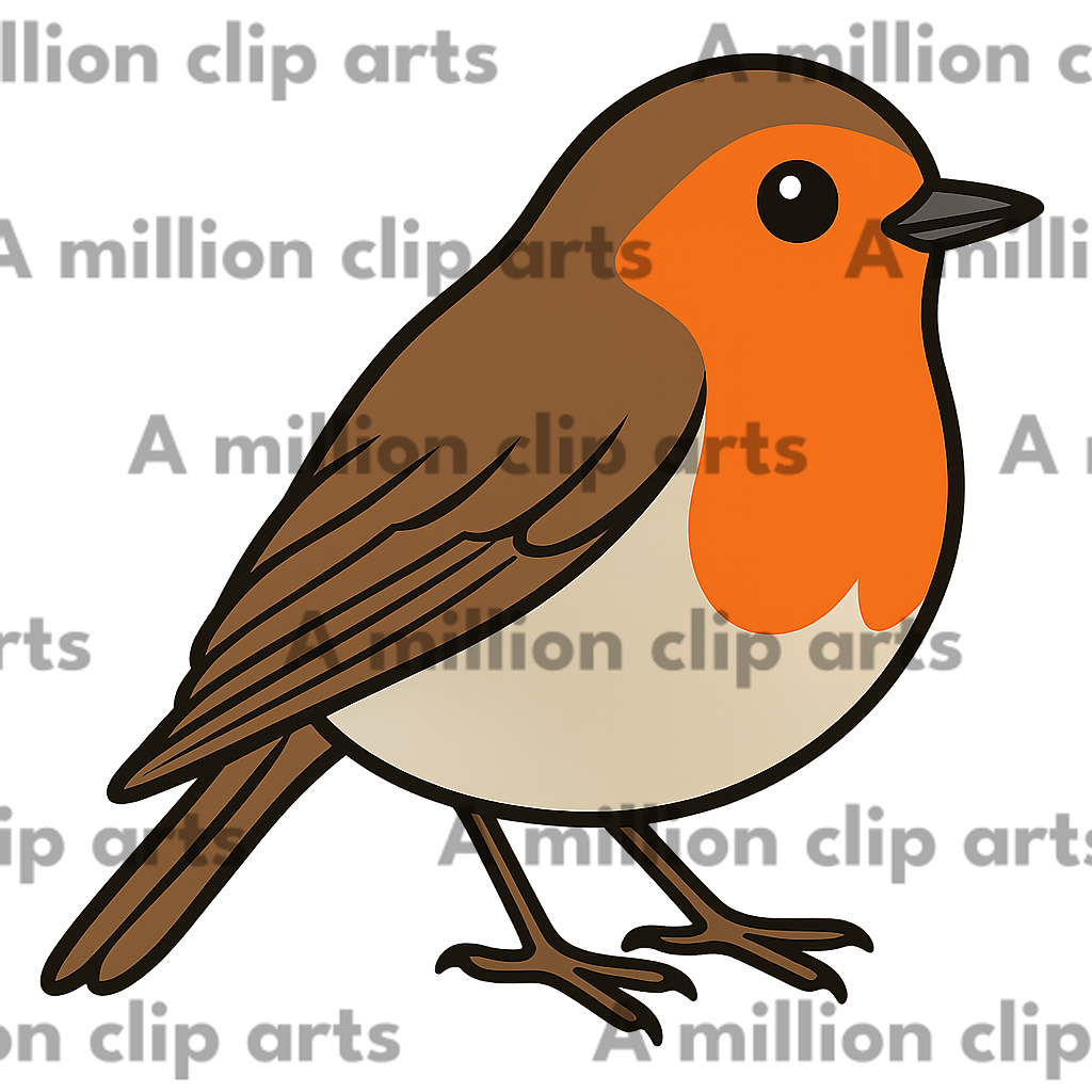 Cartoon Robin clipart