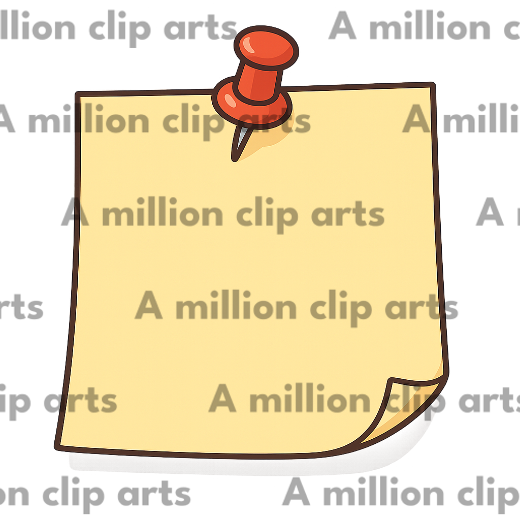 Sticky Note clipart