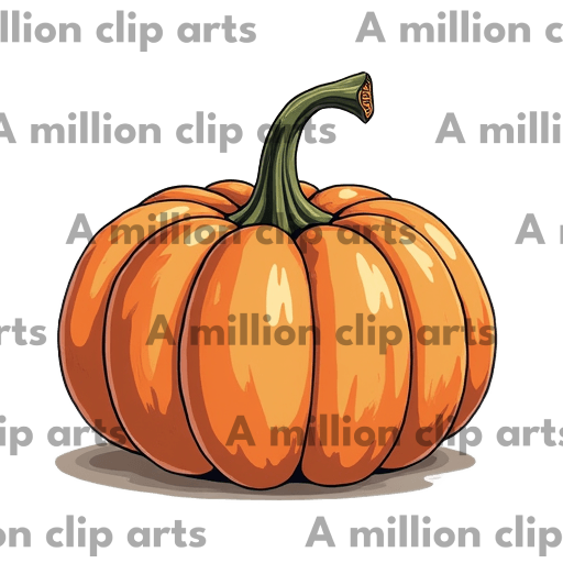 Orange Pumpkin clipart