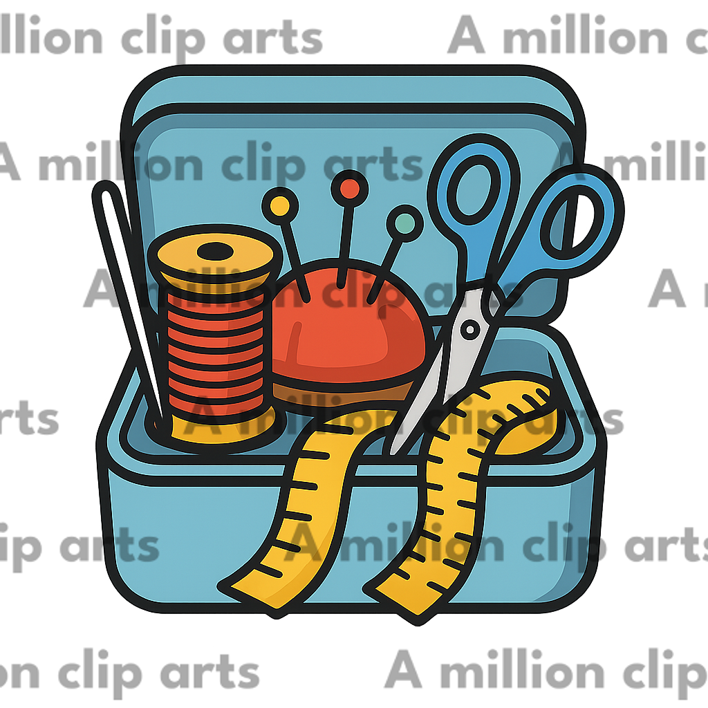 Sewing Kit clipart