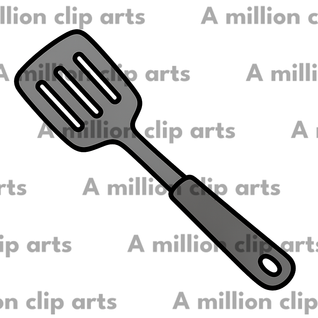 Kitchen Spatula clipart