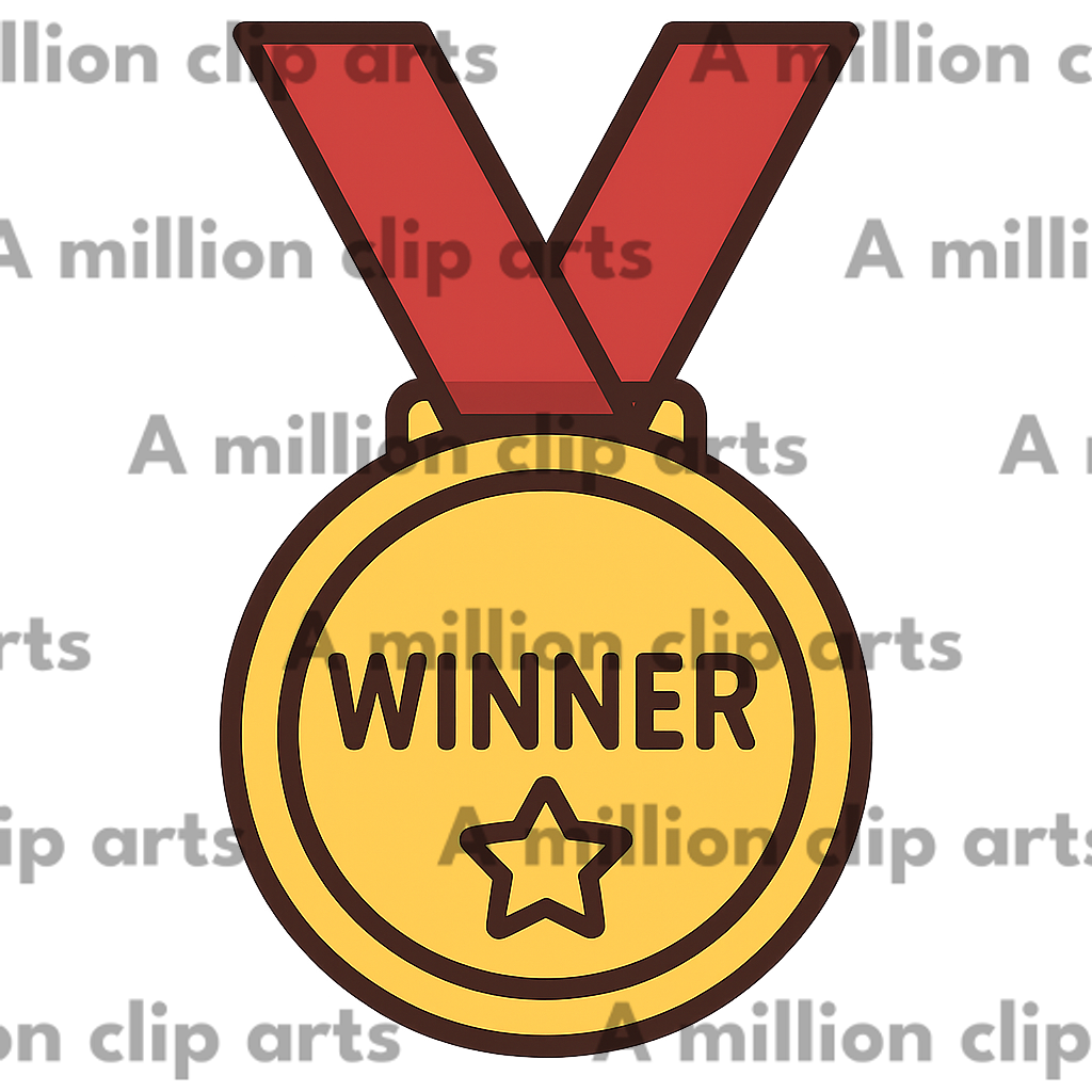 Winner Medal clipart
