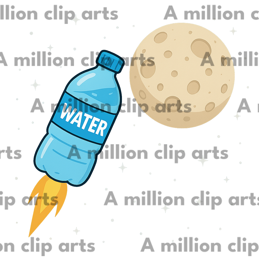 Bottle Rocket clipart
