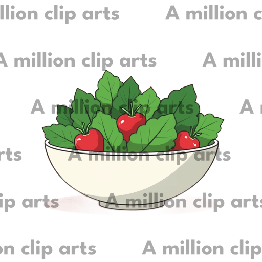 Salad Bowl clipart