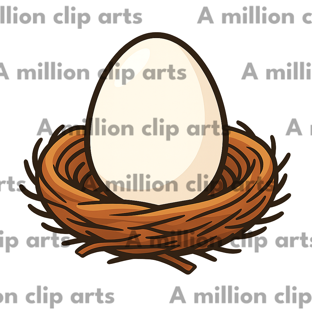Egg Nest clipart