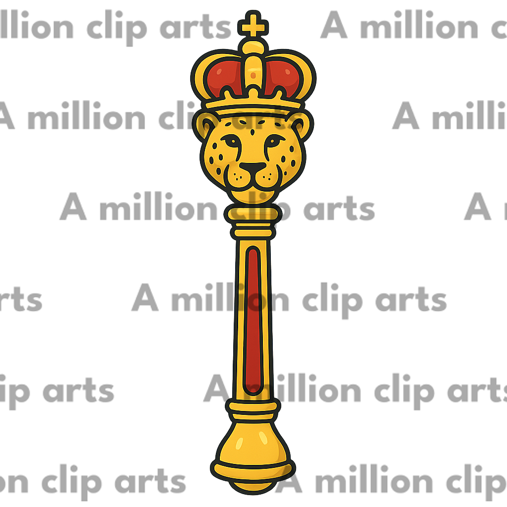 Royal Scepter clipart