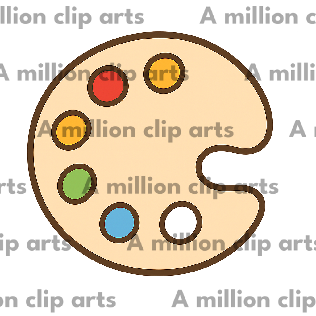 Artist Palette clipart